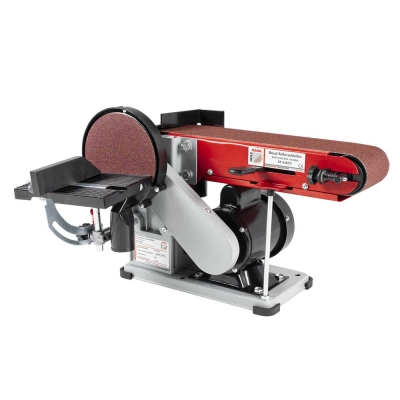 Електрически комбиниран лентов и дисков шлайф Holzmann BT46ECO_230V, 230 V, 350 W, 150 мм, с консумативи