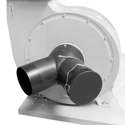 Електрически прахоуловител Holzmann ABS2480, 400 V, 1100 W, 2480 м³/ч, с вложка