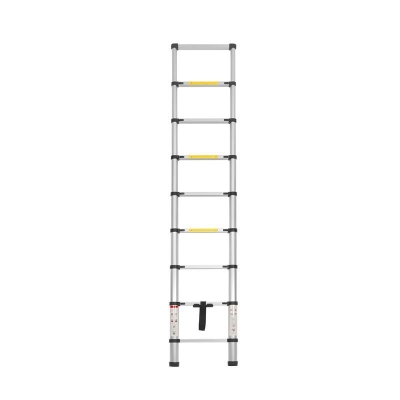 Алуминиева телeскопична стълба Kraft&Dele KD4072, 2.6 м, 150 кг