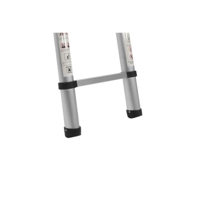 Алуминиева телeскопична стълба Kraft&Dele KD4072, 2.6 м, 150 кг