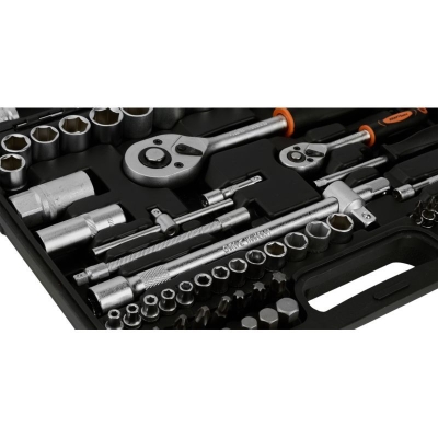 Комплект гедоре Kraft&Dele KD10832, 82 бр.