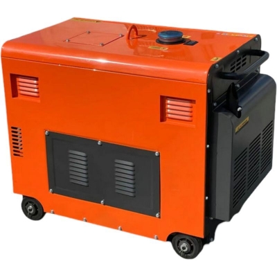 Дизелов монофазен генератор Kraft&Dele KD123, 7000 W, 16 л