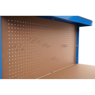 Работна маса със стена за инструменти Kraft&Dele KD640, 1200х600 мм