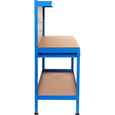 Работна маса със стена за инструменти Kraft&Dele KD640, 1200х600 мм