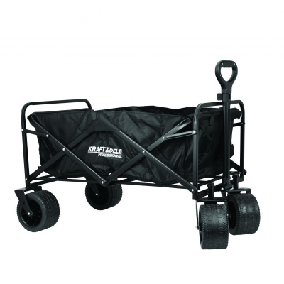 Сгъваема транспортна количка Kraft&Dele KD3089, 160 л, 107x50x56 см