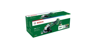 Акумулаторен ъглошлайф Bosch PWS 18V-70, 18 V, 125 мм, без батерии и зарядно устройство (06033E6001)