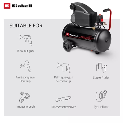 Маслен компресор Einhell TC-AC 270/50/10 (4007361)
