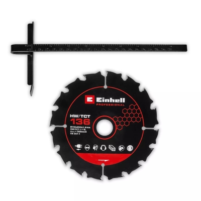 Акумулаторен ръчен циркуляр Einhell TP-CS 18/136-C Li BL - Solo (4331240)