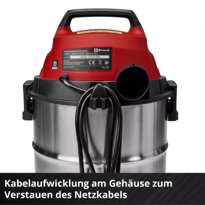 Прахосмукачка за сухо и мокро почистване TC-VC 3055 SA Einhell (2342250)