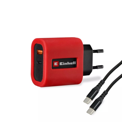 USB мрежово зарядно USB Fast Charger, 65 W Einhell (4514149)