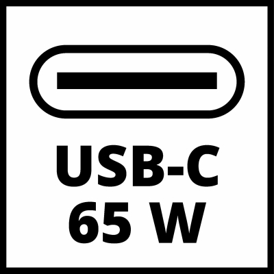 USB мрежово зарядно USB Fast Charger, 65 W Einhell (4514149)