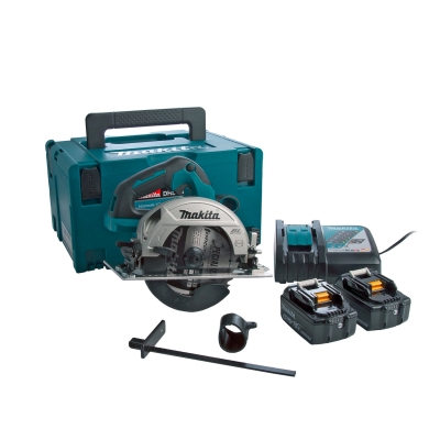 MAKITA DHS660RTJ Акумулаторен циркуляр 18 V 5 Ah ф165 мм-2