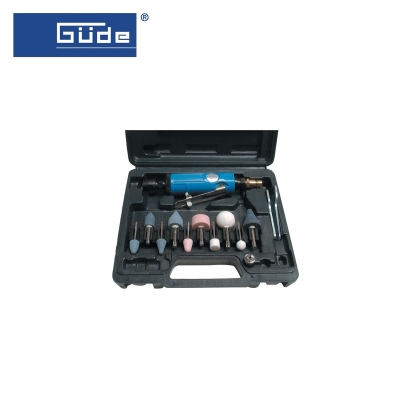 Комплект за гравиране и шлайфане Güde, 15 части