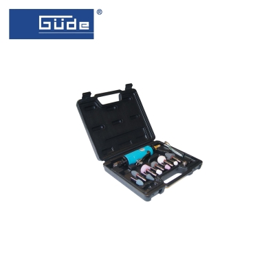 Комплект за гравиране и шлайфане Güde, 15 части