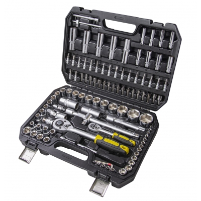 Комплект инструменти Topmaster 339206 със 108 части – отворен куфар