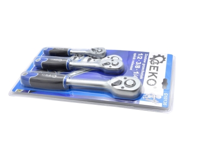 GEKO G10136 Комплект тресчотки 1/2'' 3/8'' 1/4''-2