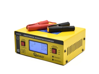 GEKO G80038 Зарядно за акумулатор с микропроцесор 6/12/24 V 10 А-1