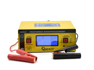 GEKO G80038 Зарядно за акумулатор с микропроцесор 6/12/24 V 10 А-2