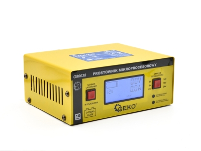 GEKO G80038 Зарядно за акумулатор с микропроцесор 6/12/24 V 10 А-3