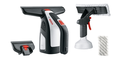 BOSCH GlassVac Акумулаторен уред за почистване на прозорци 3.6 V 2 Ah (06008B7000)-1