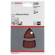 BOSCH Professional C430 Комплект шкурки 10 части 102x62 93 мм P120 (2608607409)-1